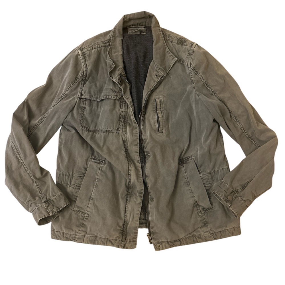 Carbon2Cobalt Military Style Front Zip Jacket Size Medium
